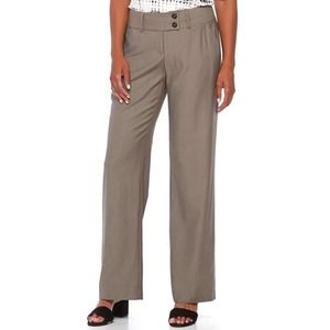 Apt. 9 Women's Taupe Straight Leg Tummy Control Pants Size 12